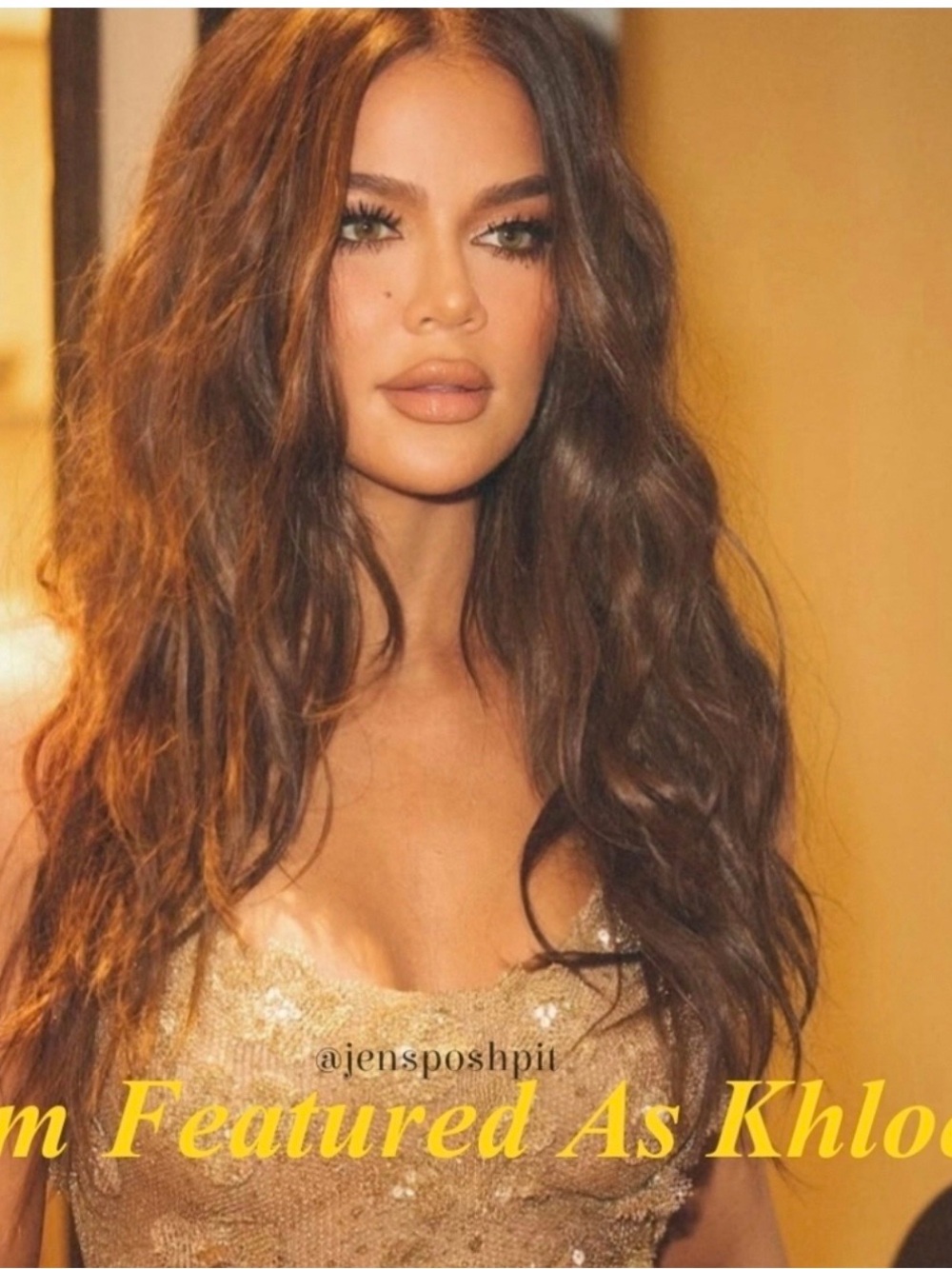 I’m featured as Khloe today
